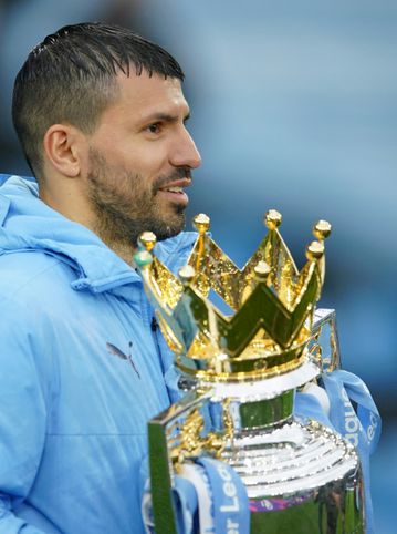 Aguero ends Man City career in style before title party