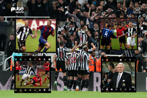 What happened in Newcastle’s last Champions League appearance 20 years ago?