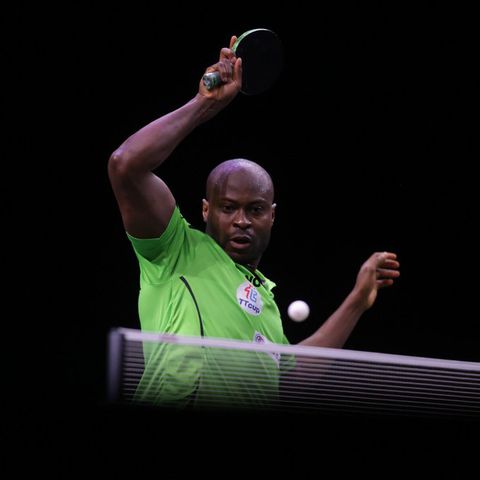 Africa's medal hopeful Quadri Aruna knocked out of World Table Tennis Championship