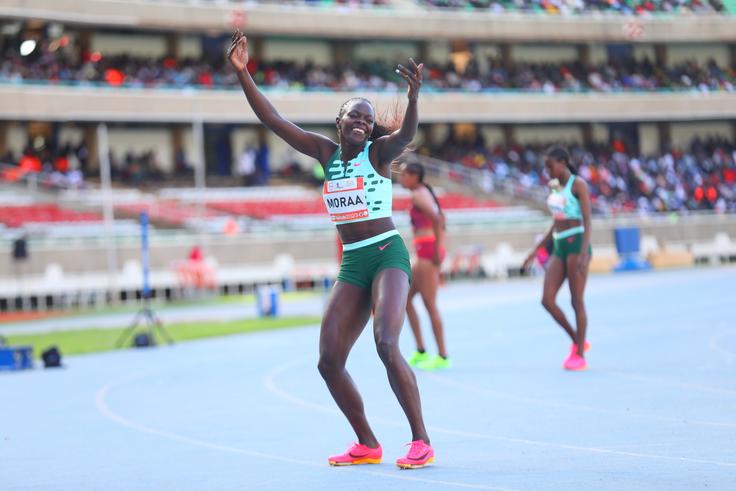 Moraa targeting more than victory at Rabat Diamond League