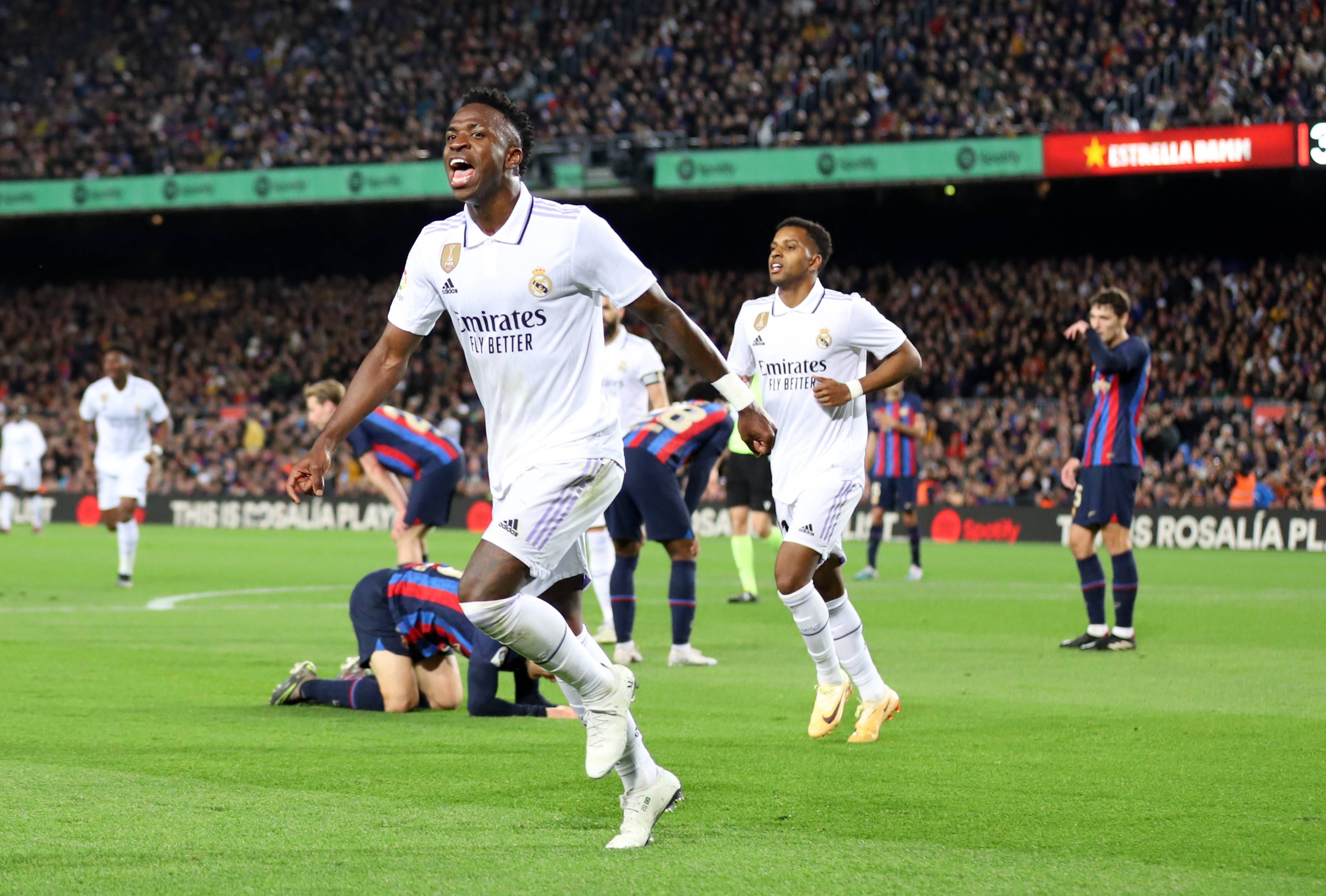 Vinicius Jnr is handed Real Madrid's legendary No 7 shirt