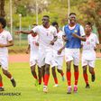 Harambee Stars players in a training session.