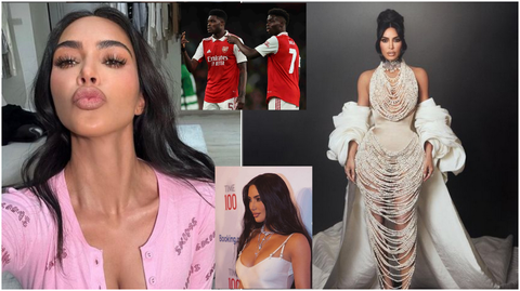 Kim Kardashian: Arsenal fans blame reality star for their failure to win Premier League title