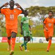 Nairobi City Stars striker Kelvin Etemesi.
