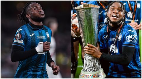 Best night of my life - Ademola Lookman declares after becoming first player to score a hat-trick in a Europa League final