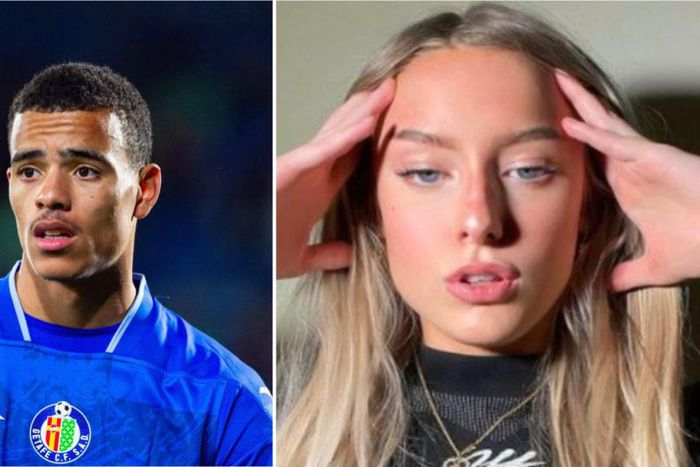 Mason Greenwood and long-time girlfriend  Harriet Robson