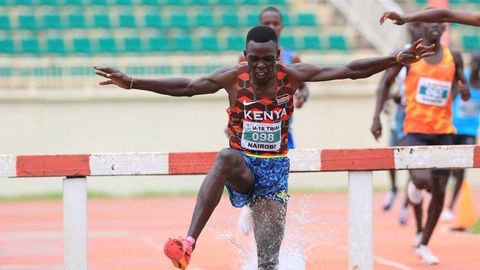 How training with 'greats' is priming Amos Serem's younger brother for global stardom