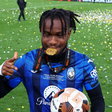Ademola Lookman with his Europa League medal || Image credit: Imago