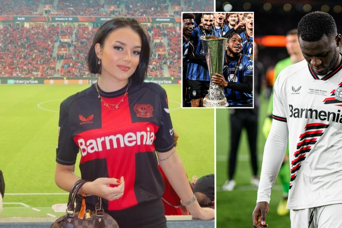 Rikke Hermine: Victor Boniface’s Oyinbo girlfriend tells him one thing he must do after Lookman’s Europa League heroics