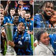 Ademola Lookman and his mother, family warm hearts in Dublin.