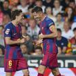 Robert Lewandowski scores for Barcelona || imago