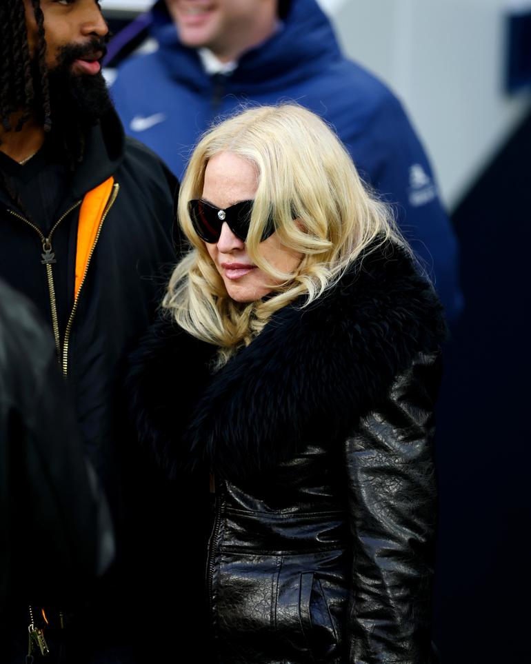 Madonna was at Chelsea earlier this season.