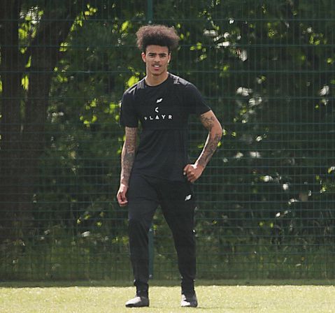 Manchester United outcast Mason Greenwood in personal training || X