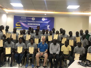 Thirty-nine coaches pass FIVB Level One Course in Kampala
