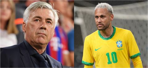 Ancelotti will teach us a lot - Neymar backs Real Madrid boss to become Brazil's next coach