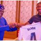 Real Madrid defender David Alaba has gone viral on social media after a meeting with President Bola Ahmed Tinubu in Paris.
