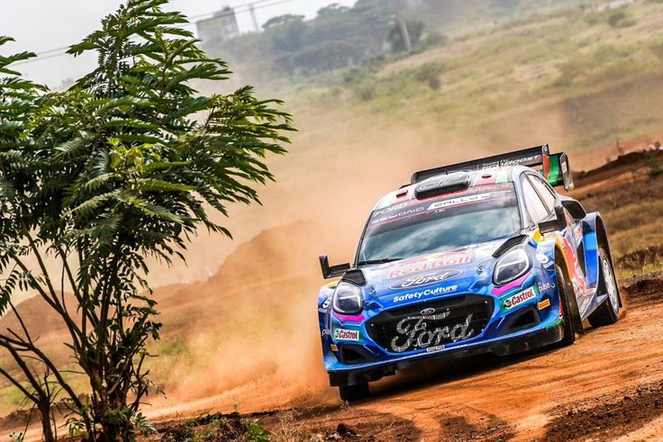 Ott Tanak encounters wildlife obstacles in Loldia stage at WRC Safari Rally [VIDEO]