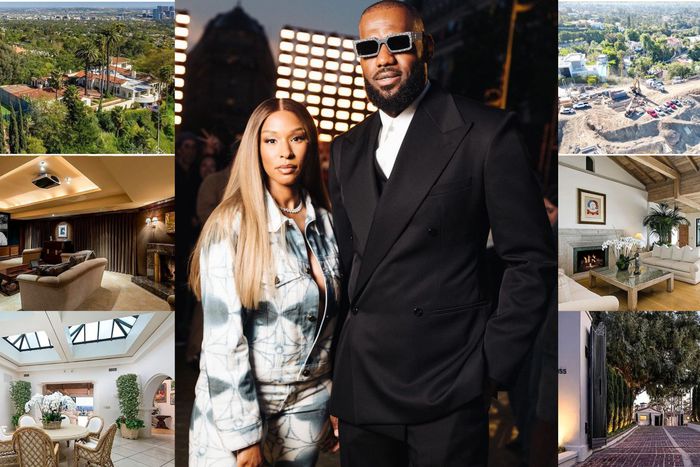 LeBron obviously has bigger plans for the home, as evidenced by the photos that show the renovation in progress.