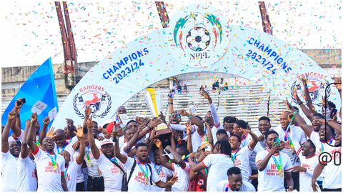 CHAMPIONS: Rangers International lift first NPFL title in eight years