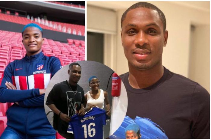 Rasheedat Ajibade and Odion Ighalo