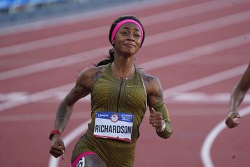 Sha'Carri Richardsons wins back-to-back US 100m title in world-leading time to seal Paris Olympic ticket