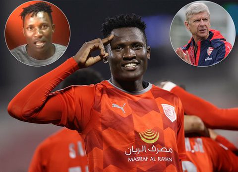 Michael Olunga finally reveals whether former Arsenal manager Arsene Wenger replied to his 'come-get-me plea' at Gor Mahia