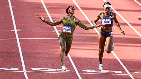 Sha'Carri Richardson cruises into 100m final to keep Olympic dream alive