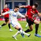 Roony Bardjhi in action against Manchester United || Image credit: Imago