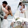 Born to Nigerian parents, NBA star Ochai Agbaji celebrates his wedding on social media.