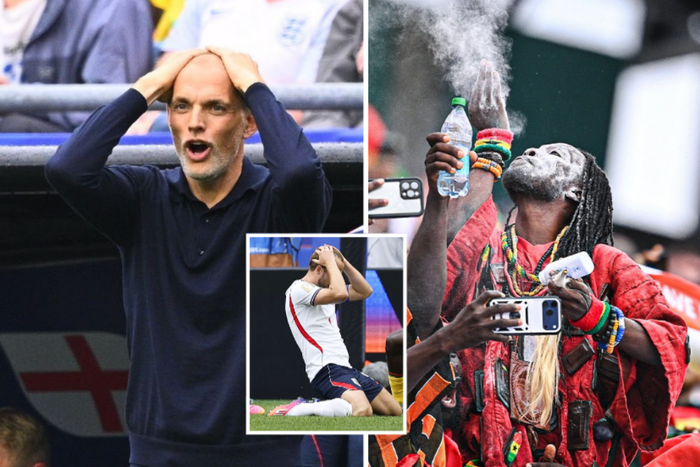 "Walahi Ghana de use juju" - Reactions as Black stars silence England in frustrating World Cup draw