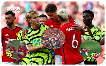 Man Utd vs Arsenal: Rival fans trade blows during preseason friendly