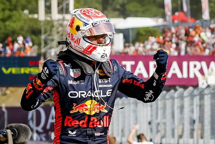 Verstappen touches seventh heaven