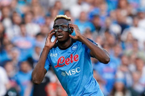 Napoli striker Victor Osimhen