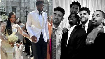 Joel Embiid: Cameroon star ignores 'Hakimi warning' to marry model Anna de Paula