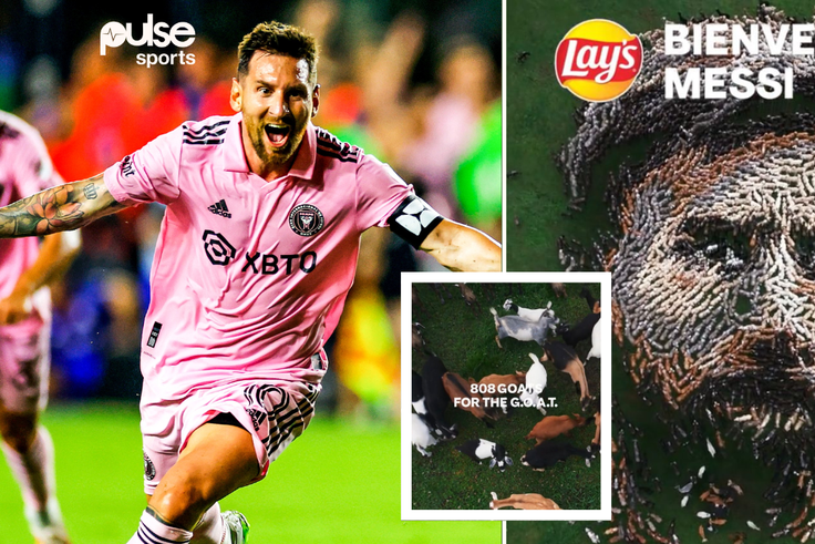 Lionel Messi Lay's ad for 808 career goals