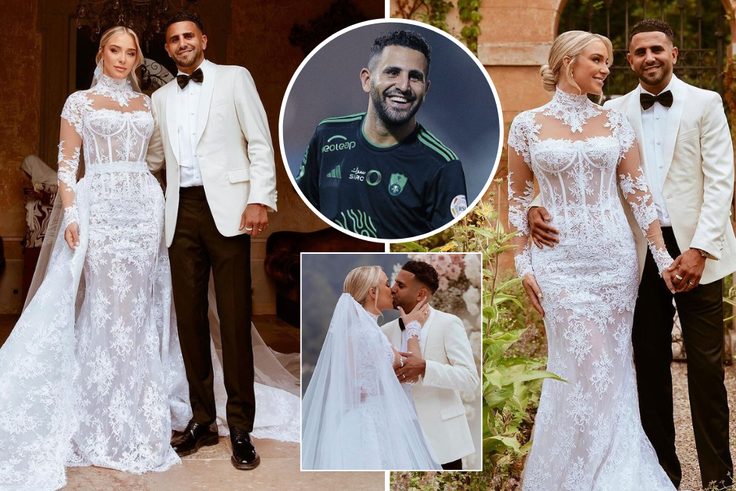 Riyad Mahrez: $1 million-per-week Saudi star marries Christian wife for the 3rd time in 2 years