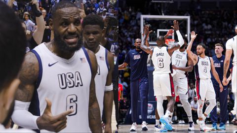 LeBron James comes up clutch as USA rally to beat Germany