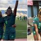 COUNT IT - Stunning Super Falcons star Alozie screams after over 60 yards goal knocks out South Africa