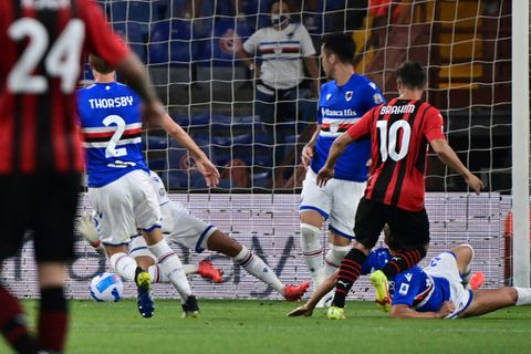 Diaz gets Milan off the mark at Sampdoria