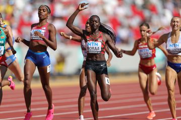 Mary Moraa sails to 800m semi-final as other Kenyans falter