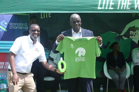 Tusker Lite unveils Mt. Rwenzori Marathon kit