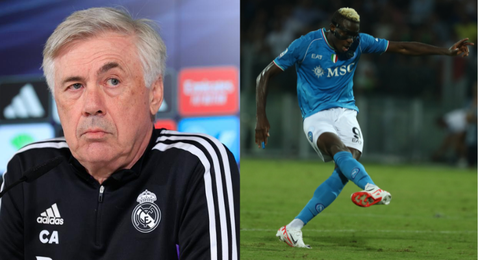 Carlo Ancelotti looking to reach Real Madrid milestone against Osimhen's Napoli