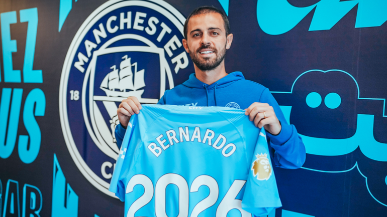 Bernardo Silva renews for Manchester City until 2026 || @ManCity(X)