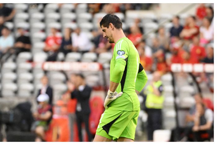 Courtois announces he won’t return to the Belgium team