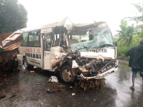 NPFL: Nigerian club involved in ghastly accident ahead of new season