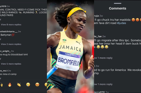 Junelle Bromfield questions the dignity of her people 'I thought we were past colorism in Jamaica' following hateful comments and being tagged a liar