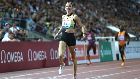 Femke Bol reflects on smashing meeting record in women's 400m hurdles at Lausanne Diamond League