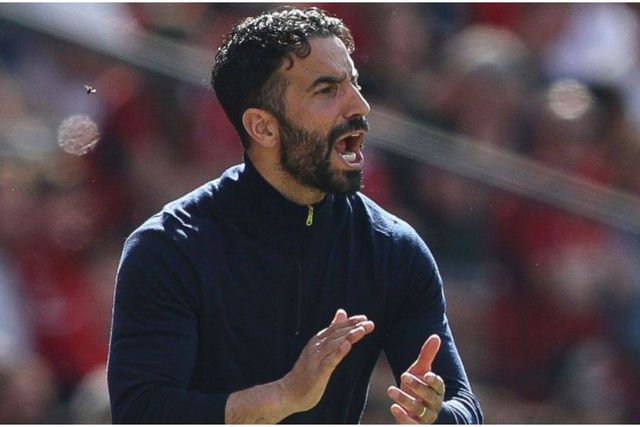 Manchester United manager Ruben Amorim