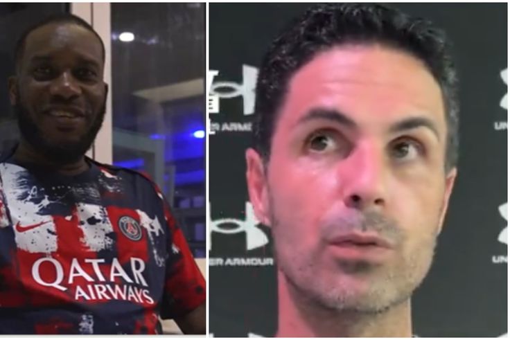 Arteta gushes over Jay Jay! Arsenal boss hails Super Eagles legend