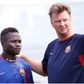 Haruna Babangida & Louis Van Gaal.